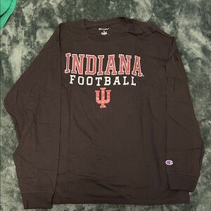 Indiana Football Long Sleeve Tee
